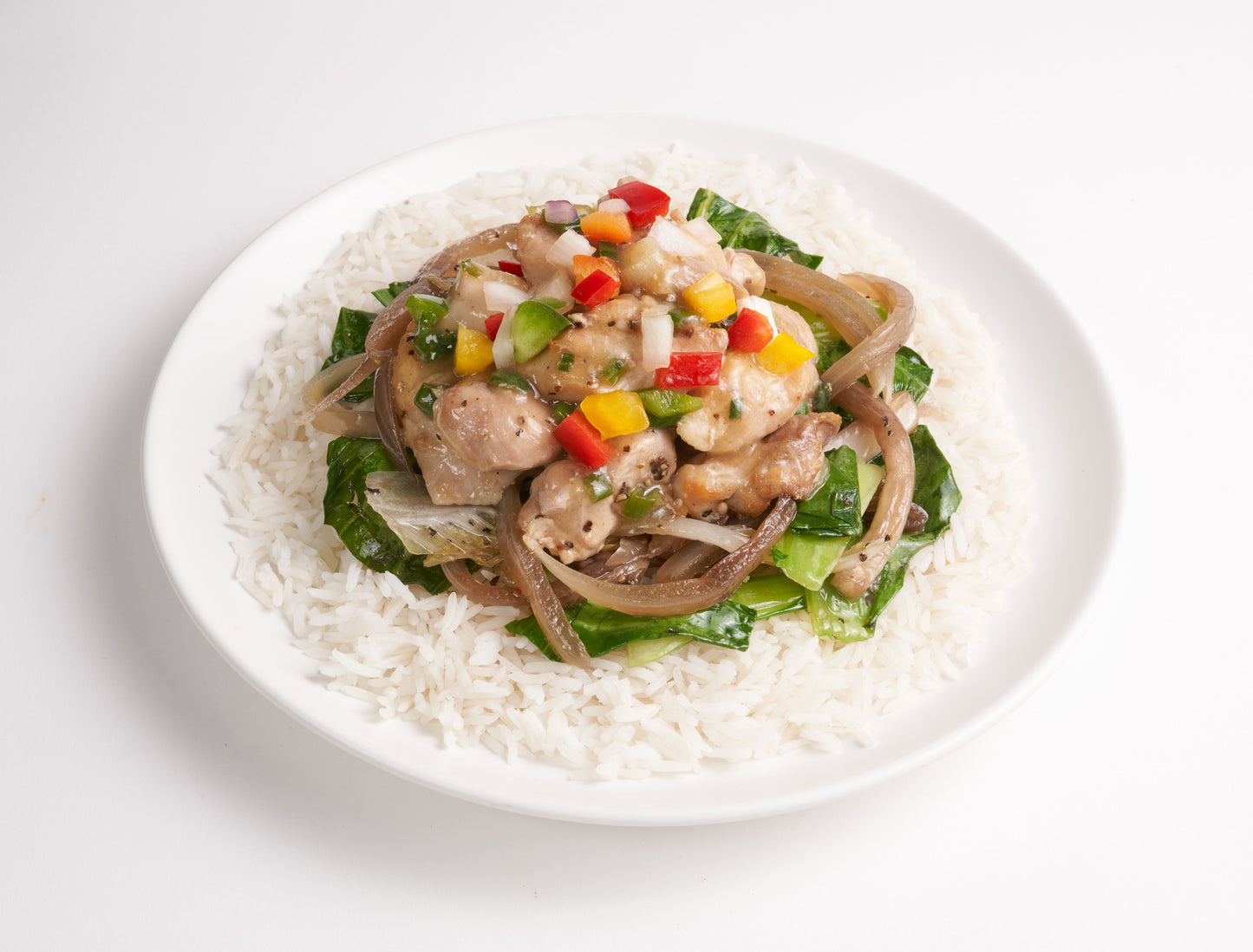 MOO GOO GAI PAN CHICKEN (HIGH)