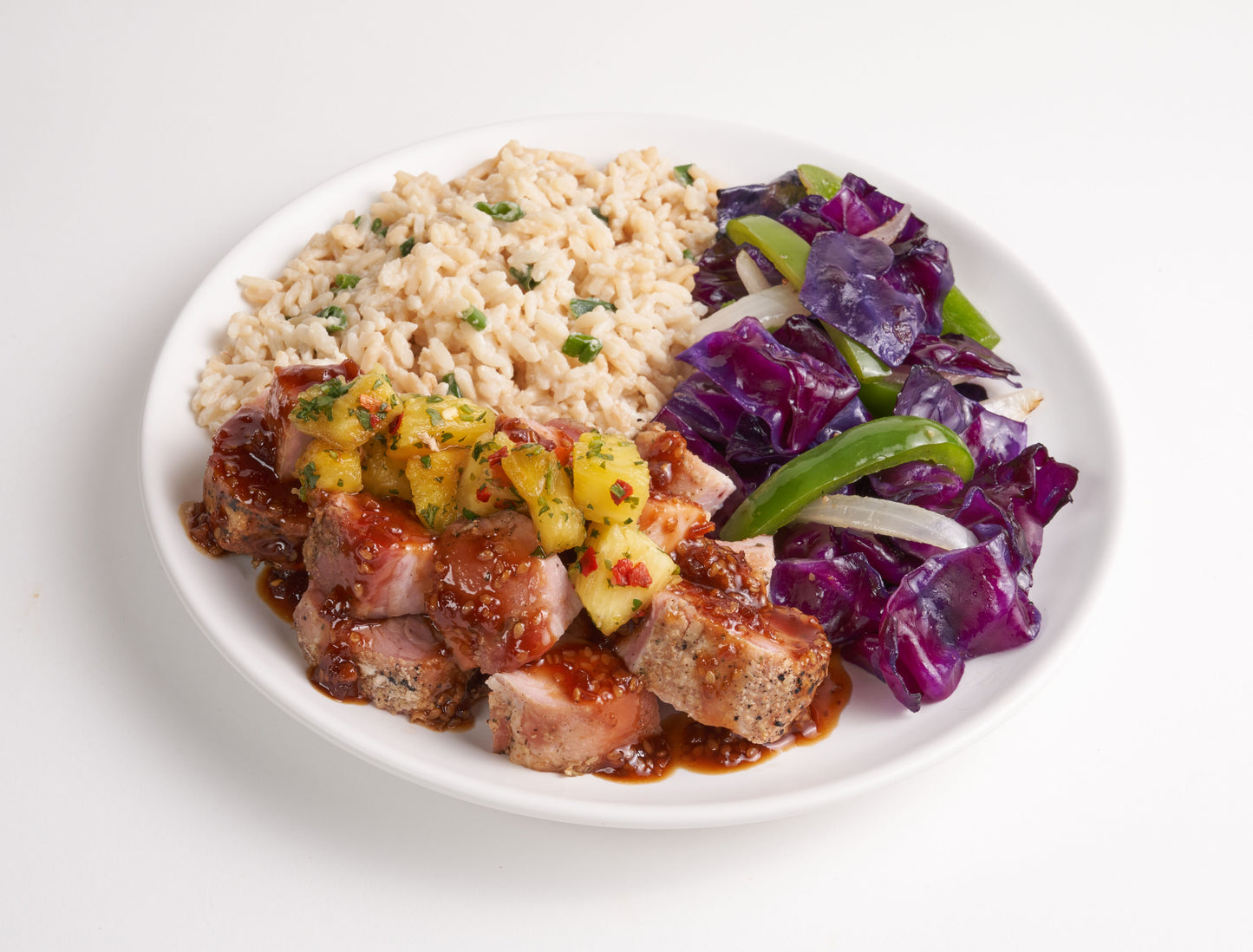 HAWAIIAN TERIYAKI PORK (MED)