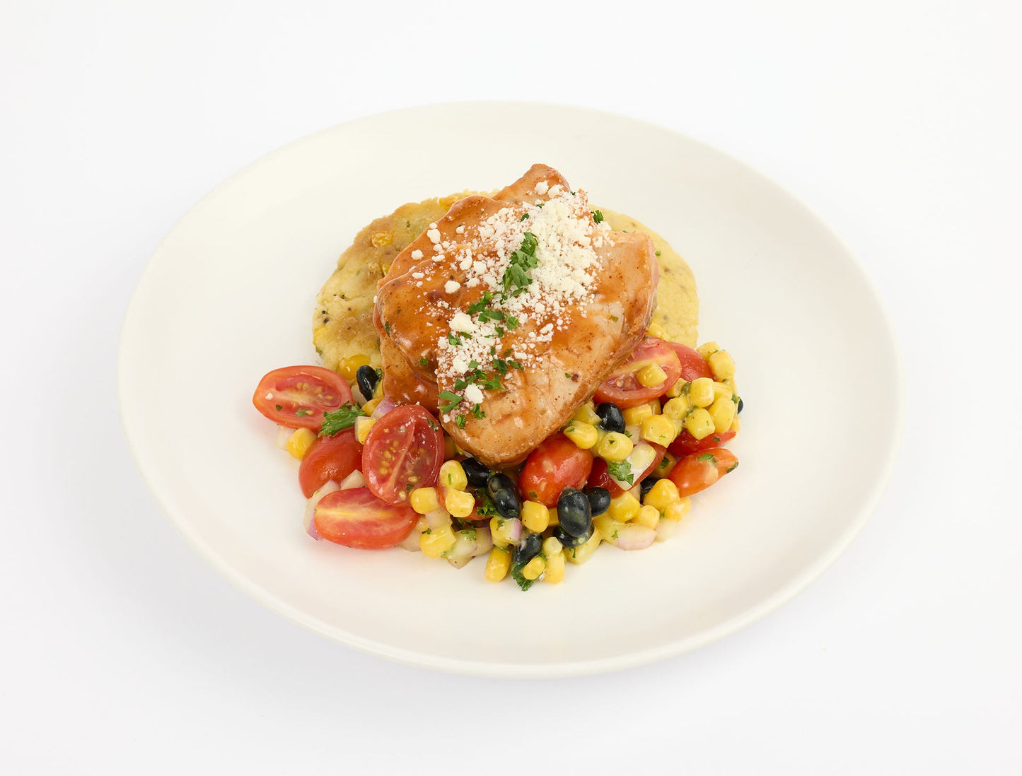 Al Pastor with Corn Cakes (med)