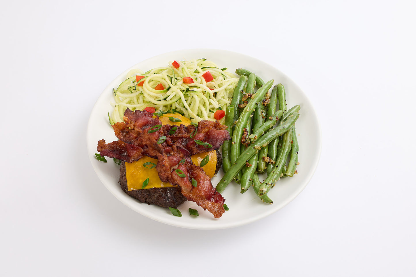 Bacon Cheese Burger (SKD) (Keto)