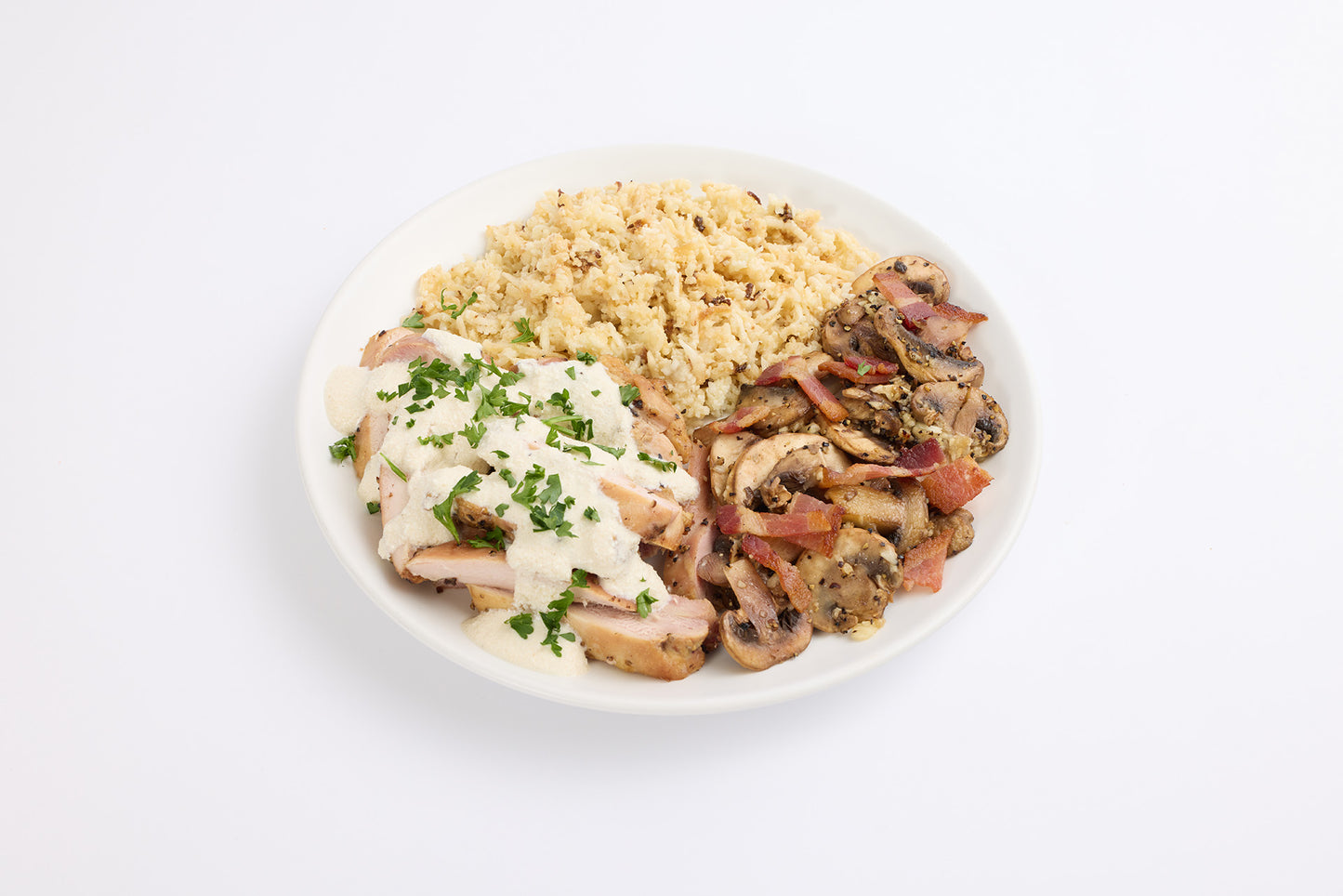 Creamy Bacon Mushroom Chicken (HPKD) (Keto)