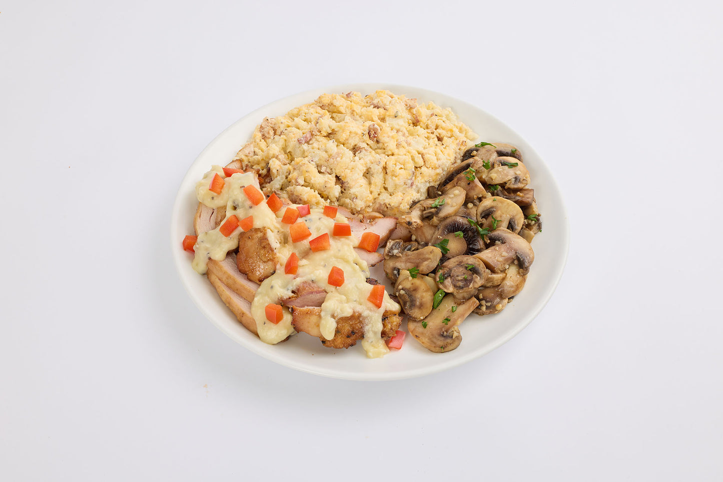 Mushroom Garlic Chicken (SKD) (Keto)