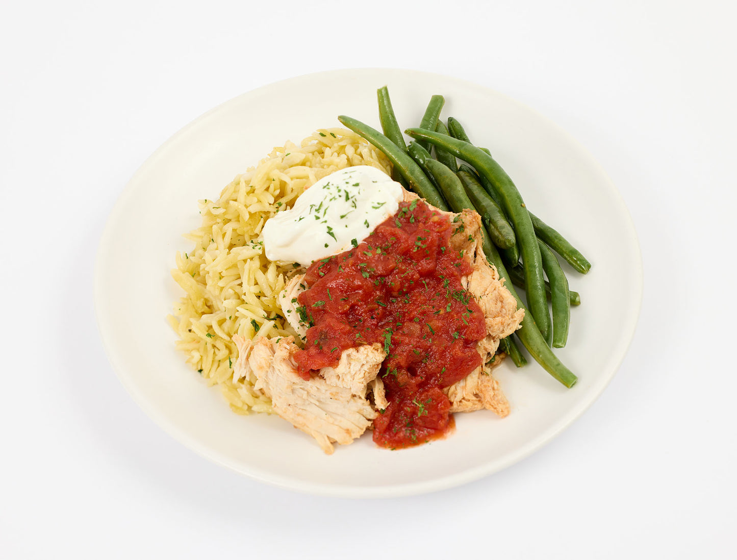 Tomato Basil Chicken (high)