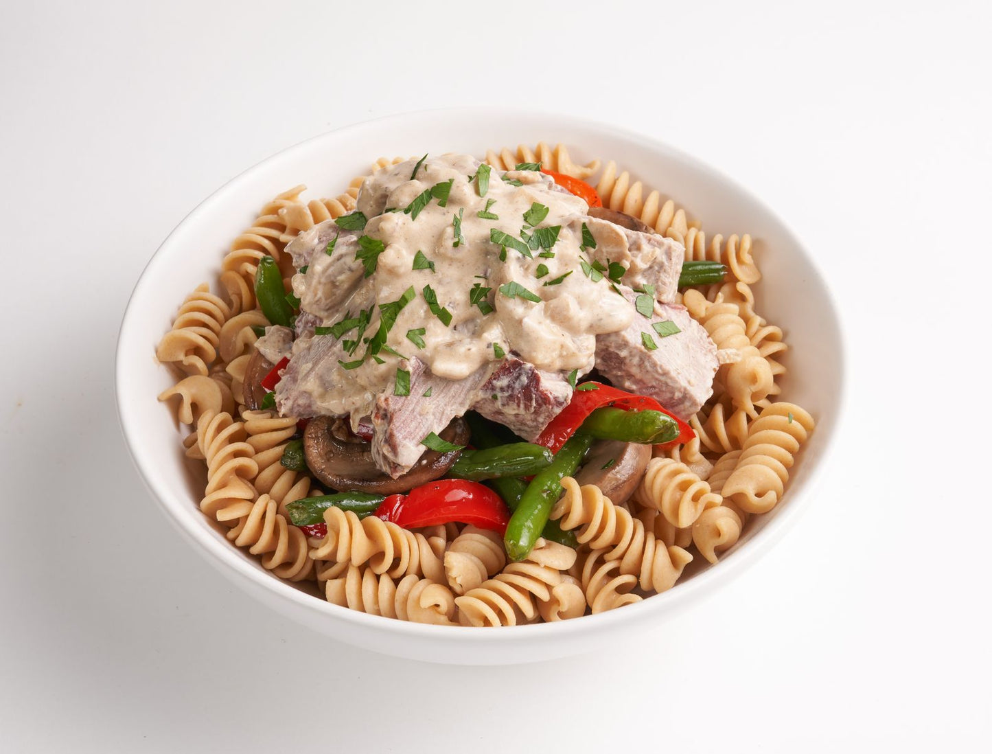 BEEF STROGANOFF (HIGH)