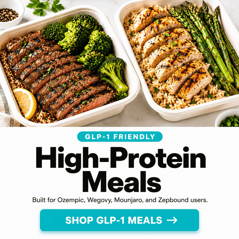 High Protein GLP1 Meals