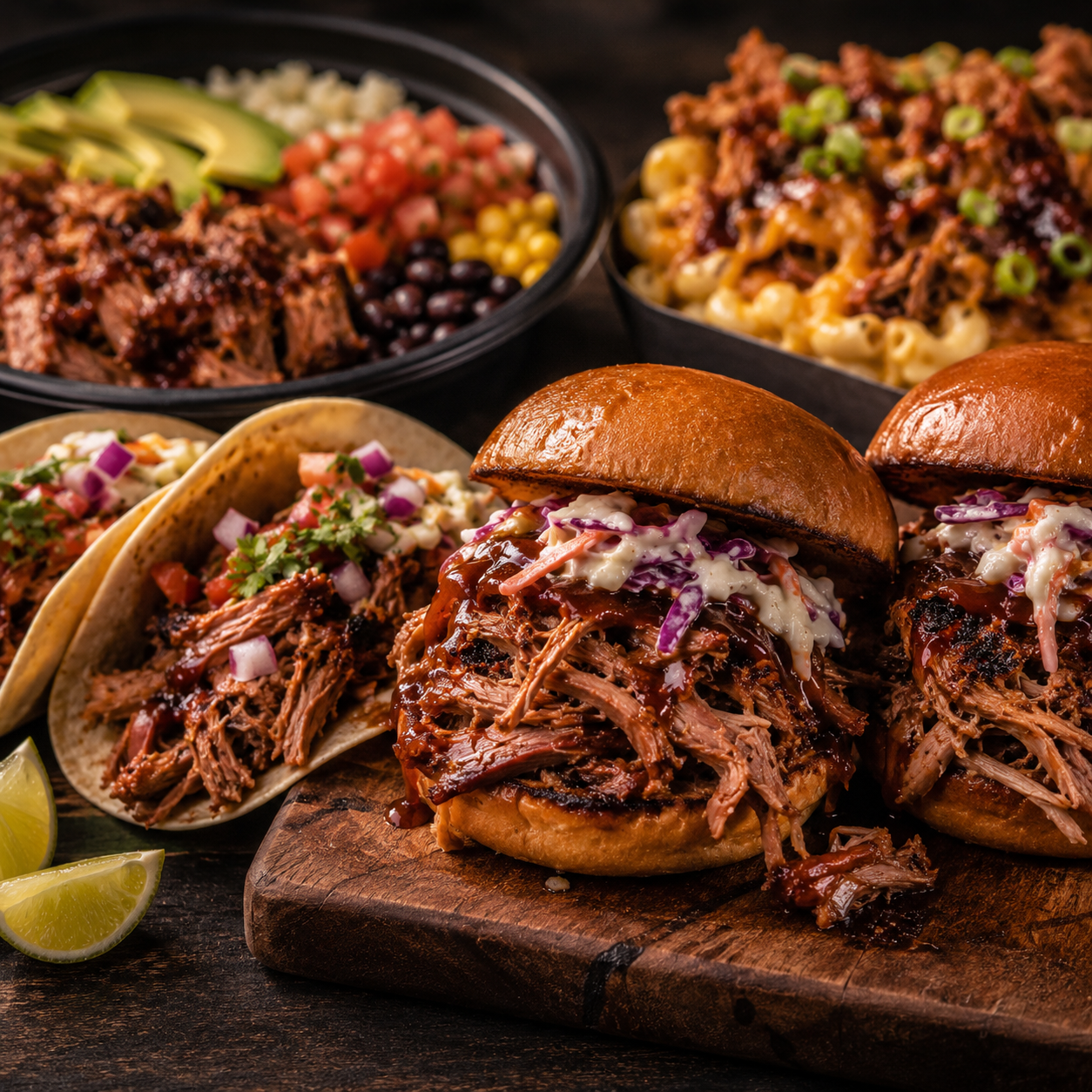 Smoked Pulled Pork (1 Pound)